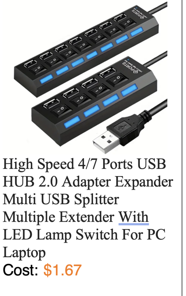 high speed usb ports